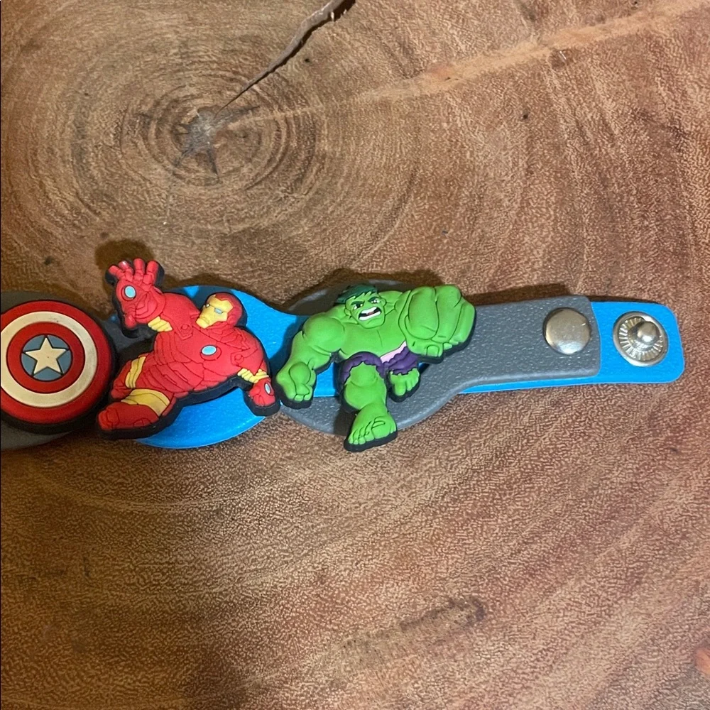 Crocs Marvel Avengers Jibbitz Bracelet Thor Hulk Iron Man Captain America